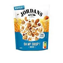 Jordans, Pépites d'avoine grillé avec morceaux de noix de cajou, amandes entières et effilées, et morceaux de noisettes grillées