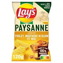 Lay's, Chips paysanne saveur Poulet Moutarde de Dijon Miel