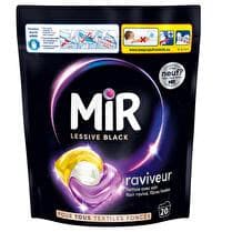 MIR Lessive capsules black soin raviveur