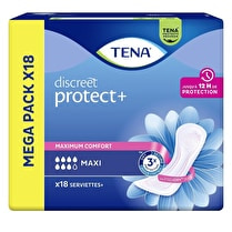 Tena, Serviettes incontinence  Maxi confort
