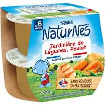 Nestlé, Naturnes jardinière de légumes poulet dès 6 mois