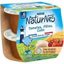 Nestlé, Naturnes tomate pâte colin dès 6 mois