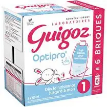 Guigoz, Optipro 1er âge dès la naissance
