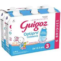 Guigoz, Optipro croissance dès 1 an