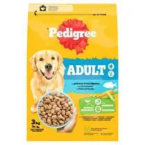 Pedigree, Croquettes chien adulte aux poissons et aux légumes