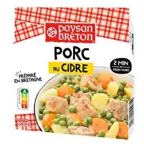 Paysan breton, Porc au cidre