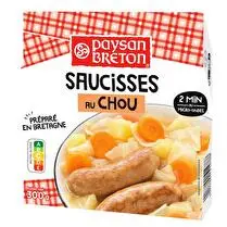 Paysan breton, Saucisse au chou