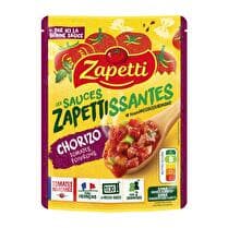 ZAPETTI Les zapettissantes tomates chorizo doypack