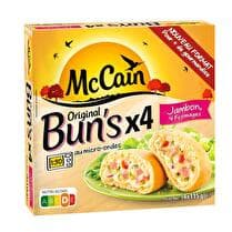 MC CAIN Original Bun's jambon 4 fromages x4