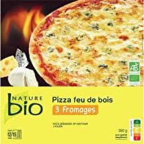NATURE BIO CORA NATURE BIO Pizza 3 fromages BIO