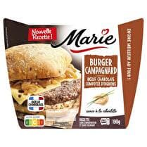 MARIE Burger campagnard, boeuf charolais, compotée d'oignons