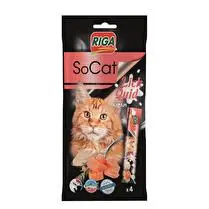 Riga, Socat lick'quid saumon x 4 - 56g