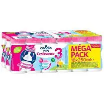 Candia, Lait liquide baby croissance 3 jumbo