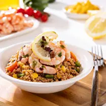 Votre poissonnier propose, Taboulé crevettes