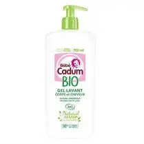 Bébé Cadum, Gel lavant corps et cheveux natural caresse