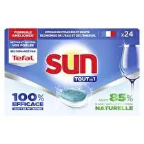 Sun, Tablettes tout en 1 protection+ regular
