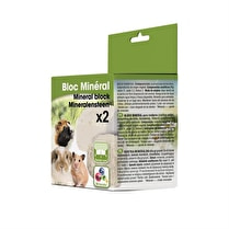 Riga, Bloc minéral forme légume rongeurs x2