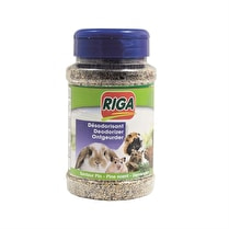 Riga, Déodorisant pour rongeur senteur poudre pin 230g