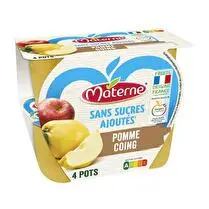 Fruival, Purée de pomme coing sans sucres ajoutés