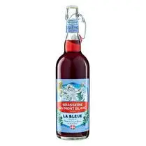 Mont blanc, Bière la bleue aux myrtilles