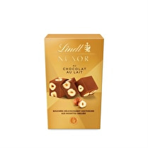 Lindt, Bouchées aux noisettes grillées  Chocolat au lait