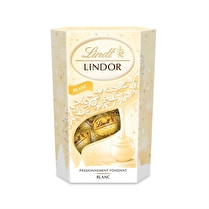 Lindt, Cornet boules  Chocolat blanc