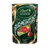 Lindt, Cornet boules Édition ruban festif assorti