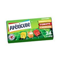 APÉRICUBE Apéricube saveurs Emmental / tomate / chorizo 24 cubes