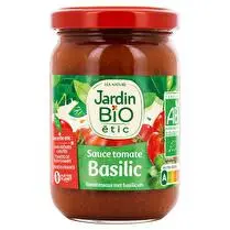 Jardin bio étic, Sauce basilic