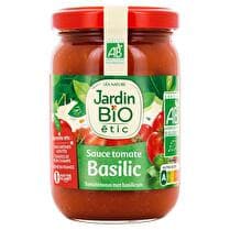 JARDIN BIO ÉTIC Sauce  Tomate au basilic