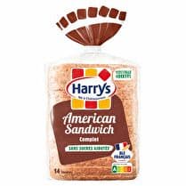 HARRY'S American sandwich complet sans sucres ajoutés