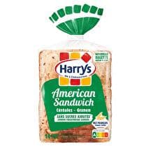 HARRY'S American sandwich céréales sans sucres ajoutés