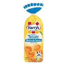 Harry's, Brioche tressée moins de sucres