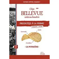 La Bellevue, Chips fermière l'opale saveur tomate et thym