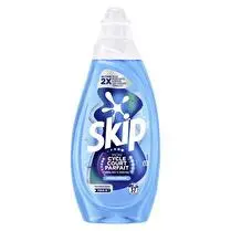 Skip, Lessive mon cycle court parfait efficacité odeur protect