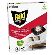 Raid, Détecteur et piège pour punaises de lit
