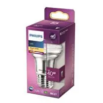 Philips, Ampoule led classic 40W R63 E27 WW 36D non dimmable RF x1