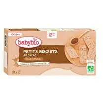 Babybio, Petits sablés cacao dès 12 mois