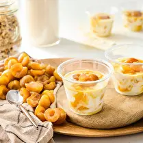 Fabriqué dans nos ateliers, Fromage frais mirabelle