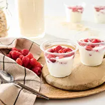 Fabriqué dans nos ateliers, Fromage frais framboise