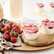 Fabriqué dans nos ateliers, Fromage frais fraise