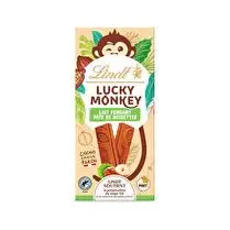 Lucky Monkey, Tablette chocolat lait fondant noisette
