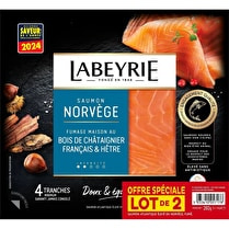 Labeyrie, Saumon fumé Atlantique de Norvège Offre spéciale