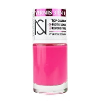 NS, Vernis 3 en 1 protection & renforcement des ongles n°14 rose bonbon