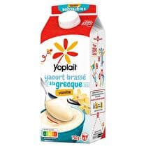 YOPLAIT Brique yaourt brassé à la grecque vanille