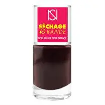 NS, Vernis a ongles sechage rapide n°02 rouge noir intense