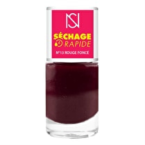 NS, Vernis a ongles sechage rapide n°13 rouge fonce