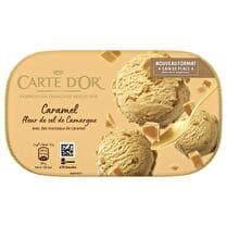 CARTE D'OR Bac crème glacée caramel fleur de sel de Camargue