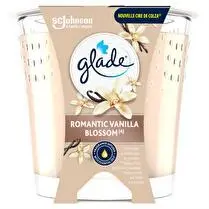 Glade, Bougie romantic vanilla blossom sans huile de palme