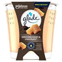Glade, Bougie honey & chocolate sans huile de palme